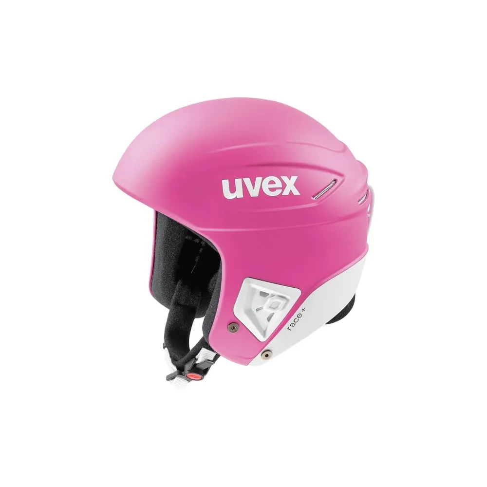 Race+ FIS Race Ski Helmet - Pink/White