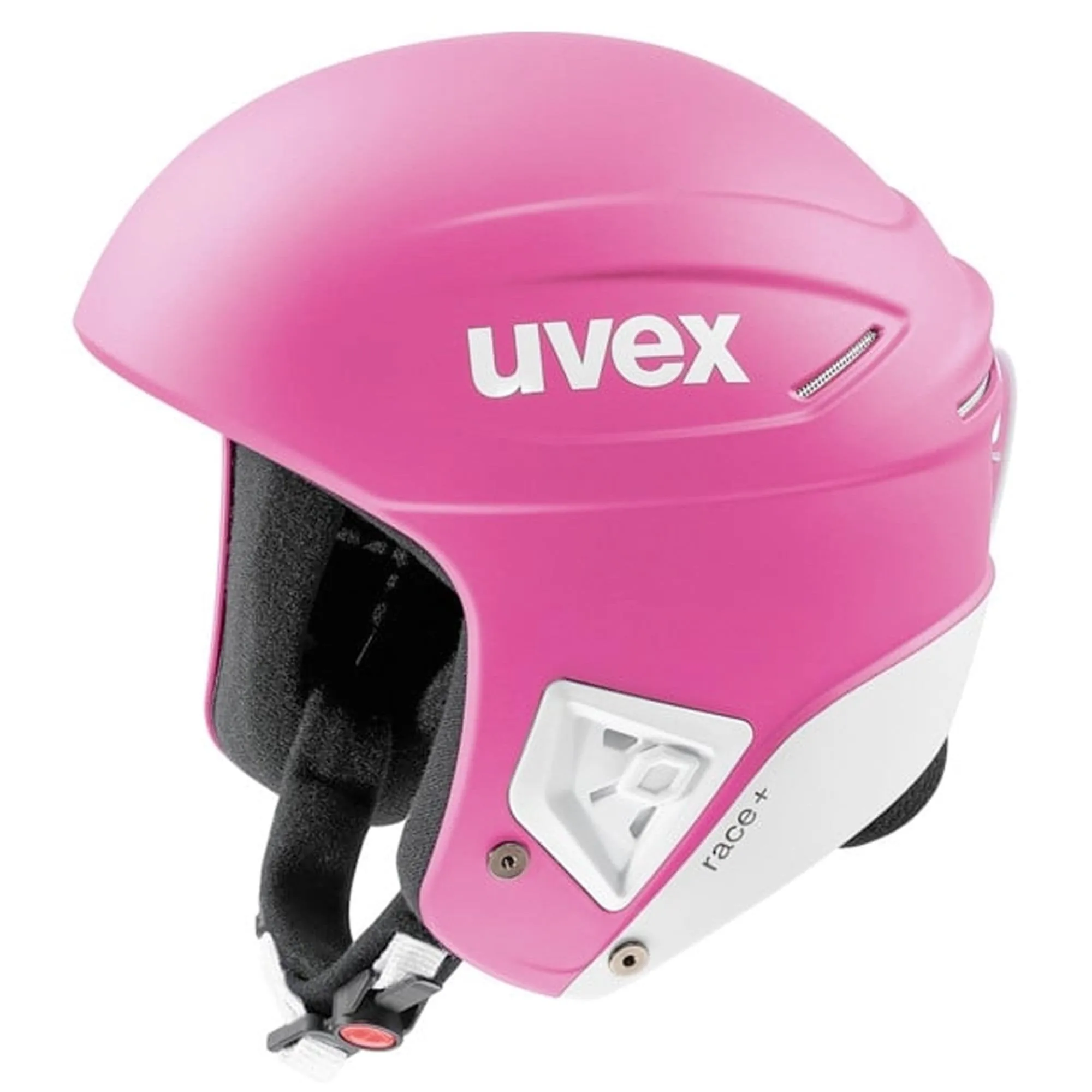 Race+ FIS Race Ski Helmet - Pink/White