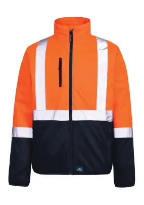 RAINBIRD 8580 Adults Pilot Jacket With Tape - Orange/Navy - XS