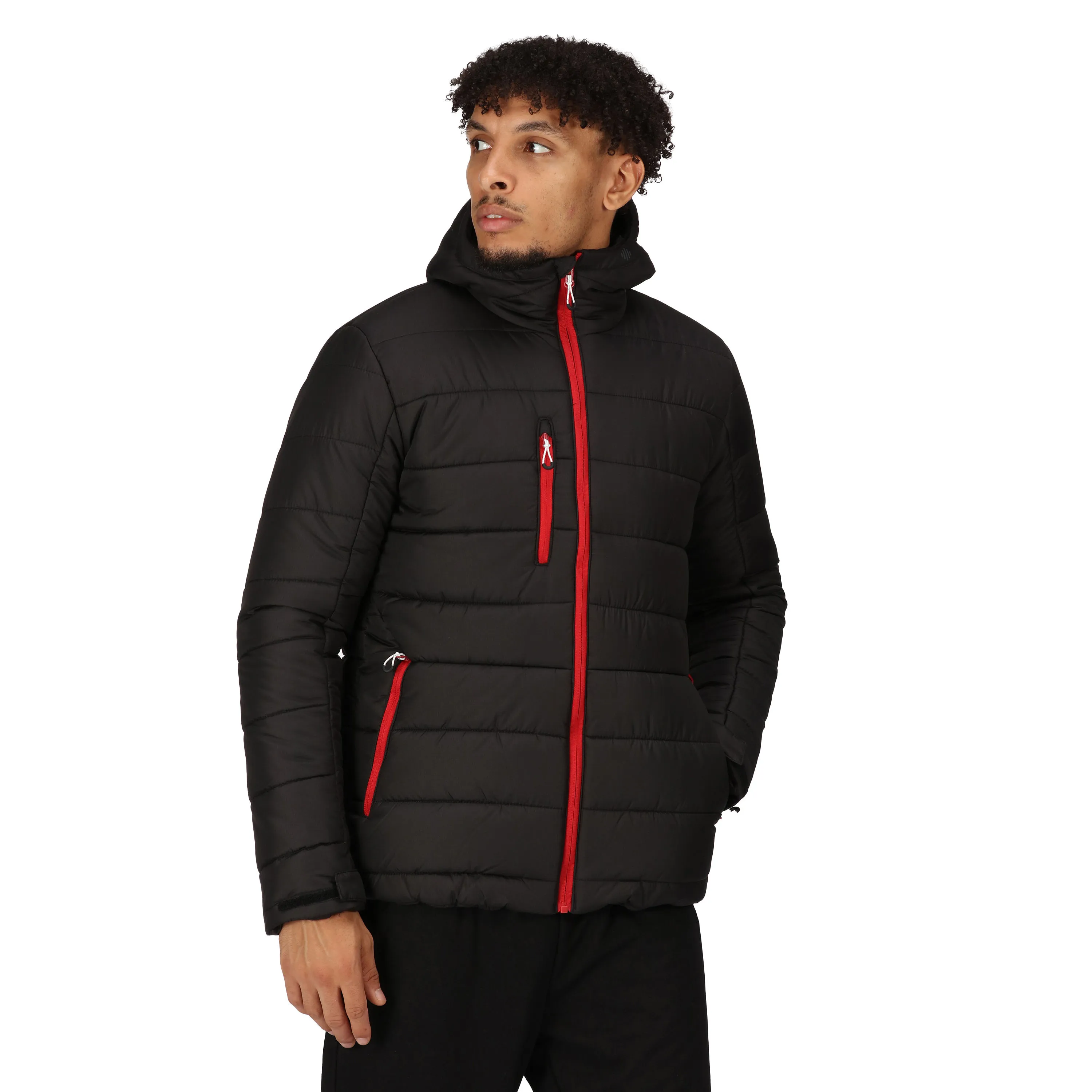 Regatta Navigate Thermal Jacket Black/Classic Red