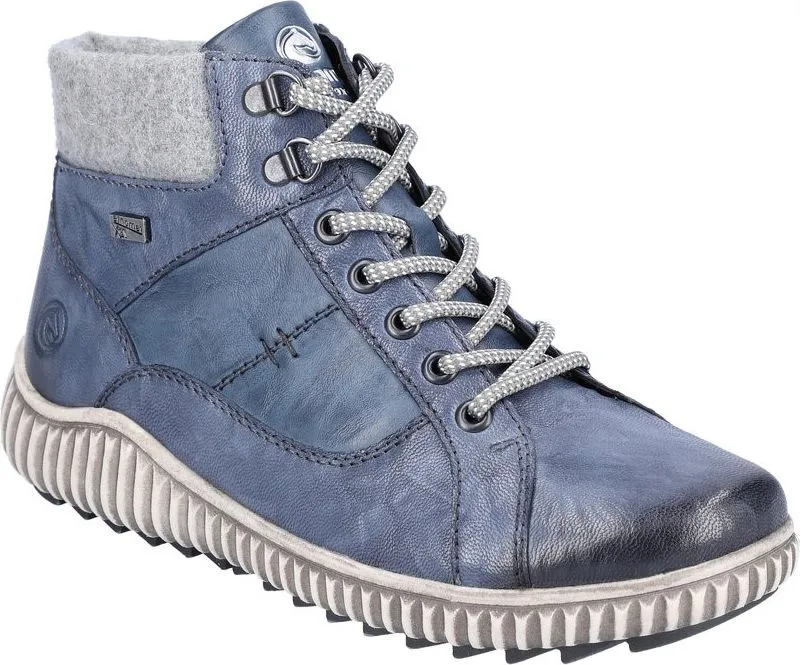 Remonte Blue Ankle Boot