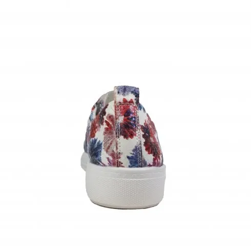 Remonte D0900-91 | Multi Coloured Floral | Womens Trainers