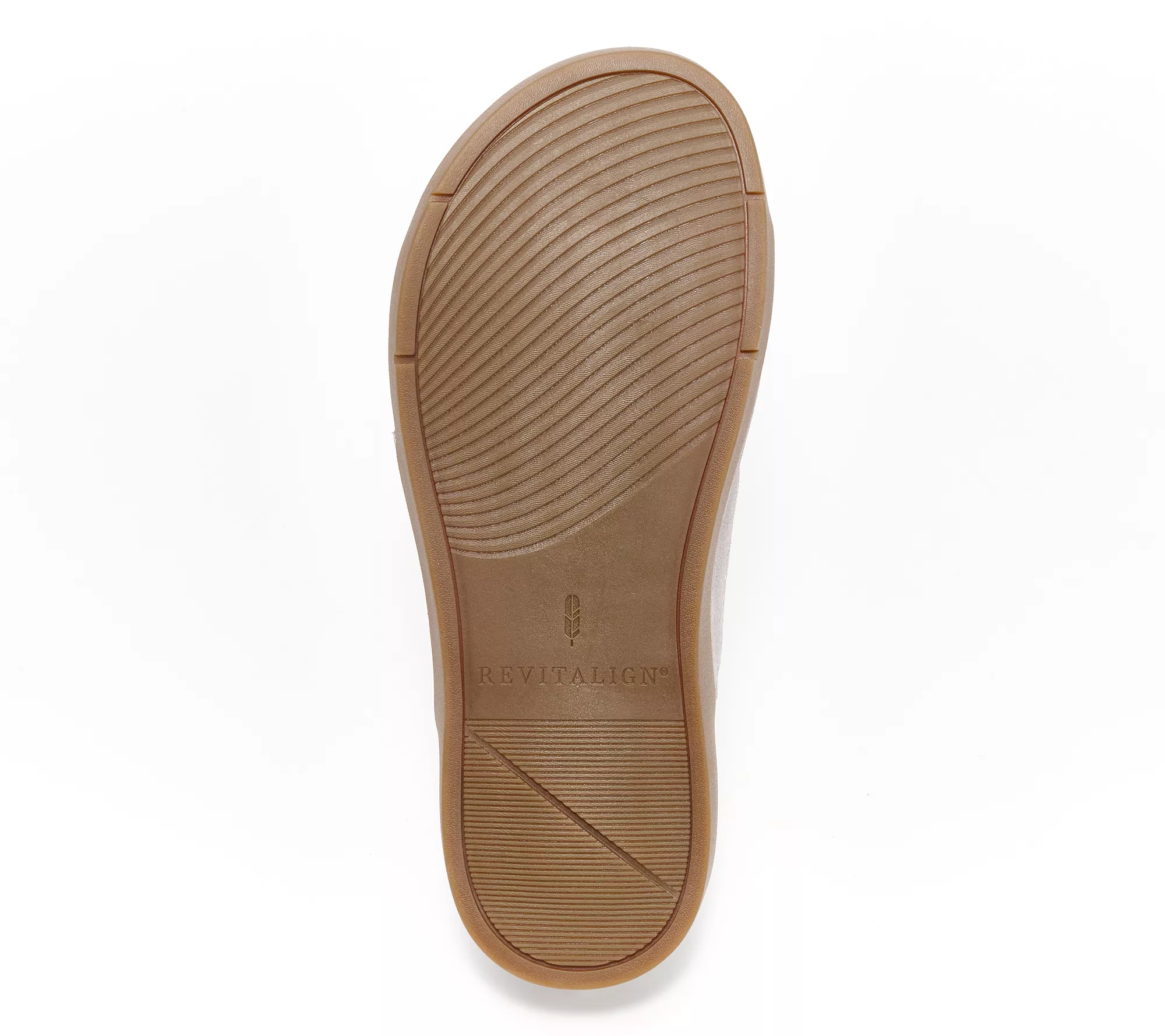 Revitalign Orthotic Suede Toe-Loop Sandals - Sandbridge