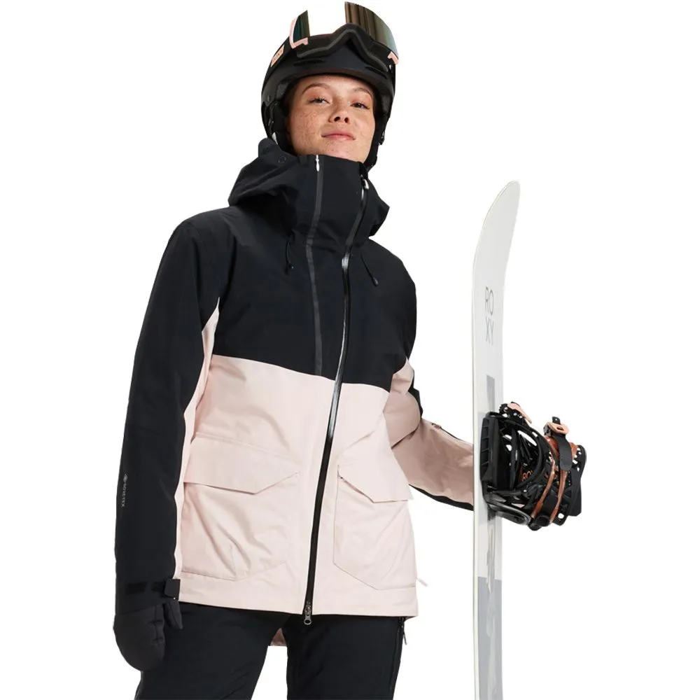 Roxy - GORE-TEX\u00ae Stretch Purelines Ski Jacket Women pink salt