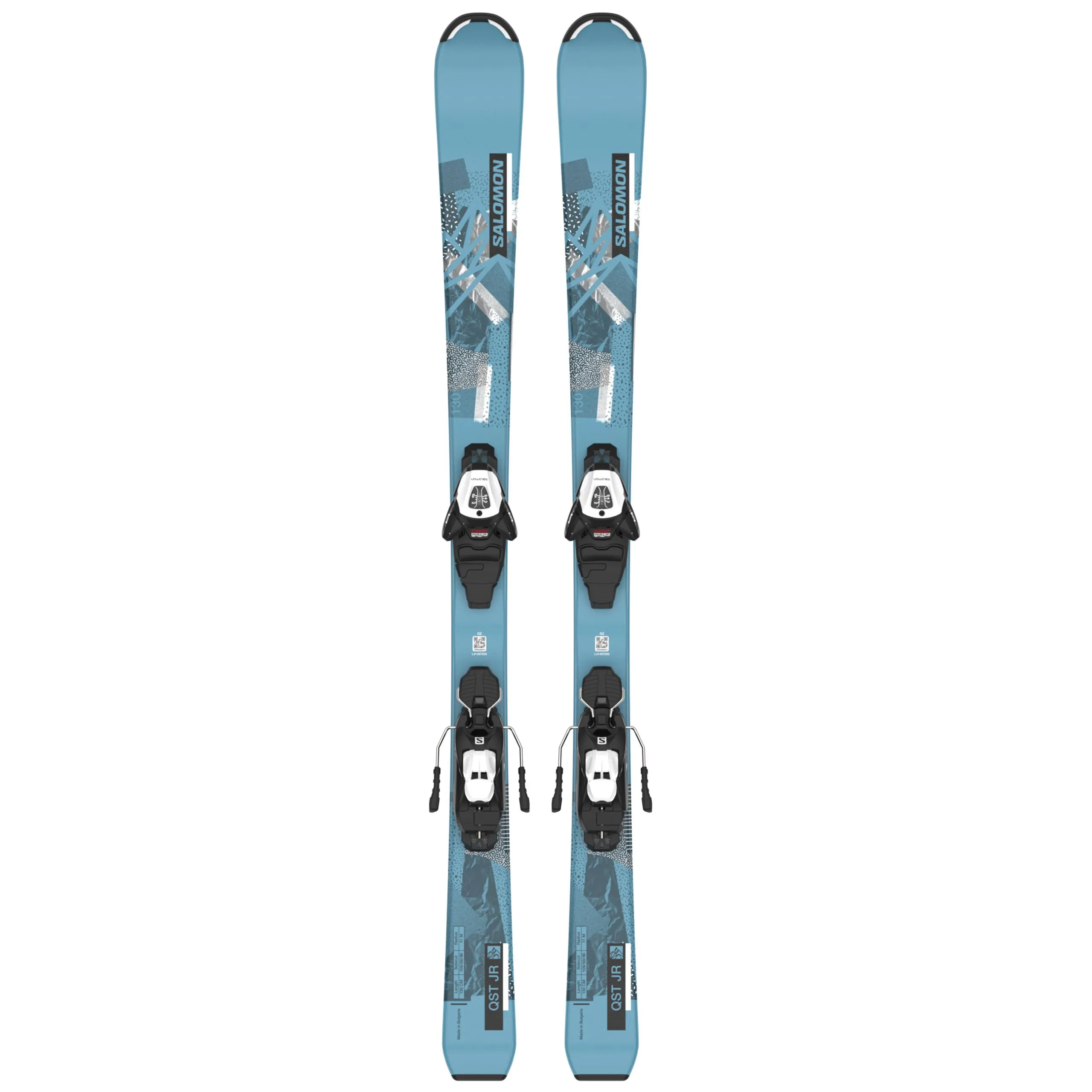 Salomon Kids L QST Jr M + L6 GW J2 80 Skis