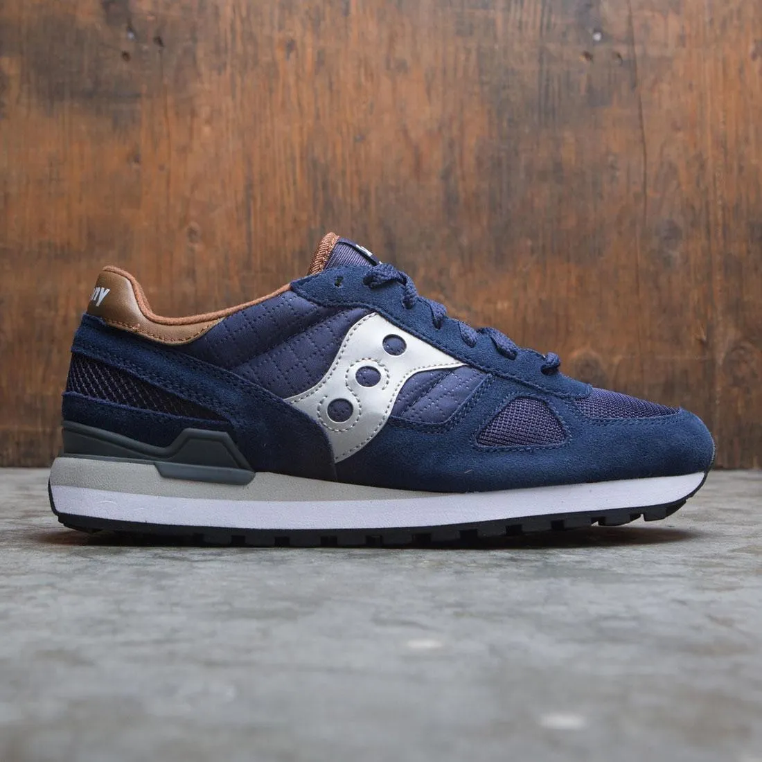 Saucony Men Shadow Original (navy / brown)