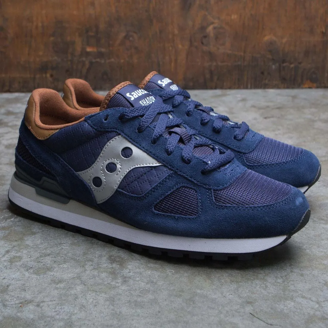 Saucony Men Shadow Original (navy / brown)