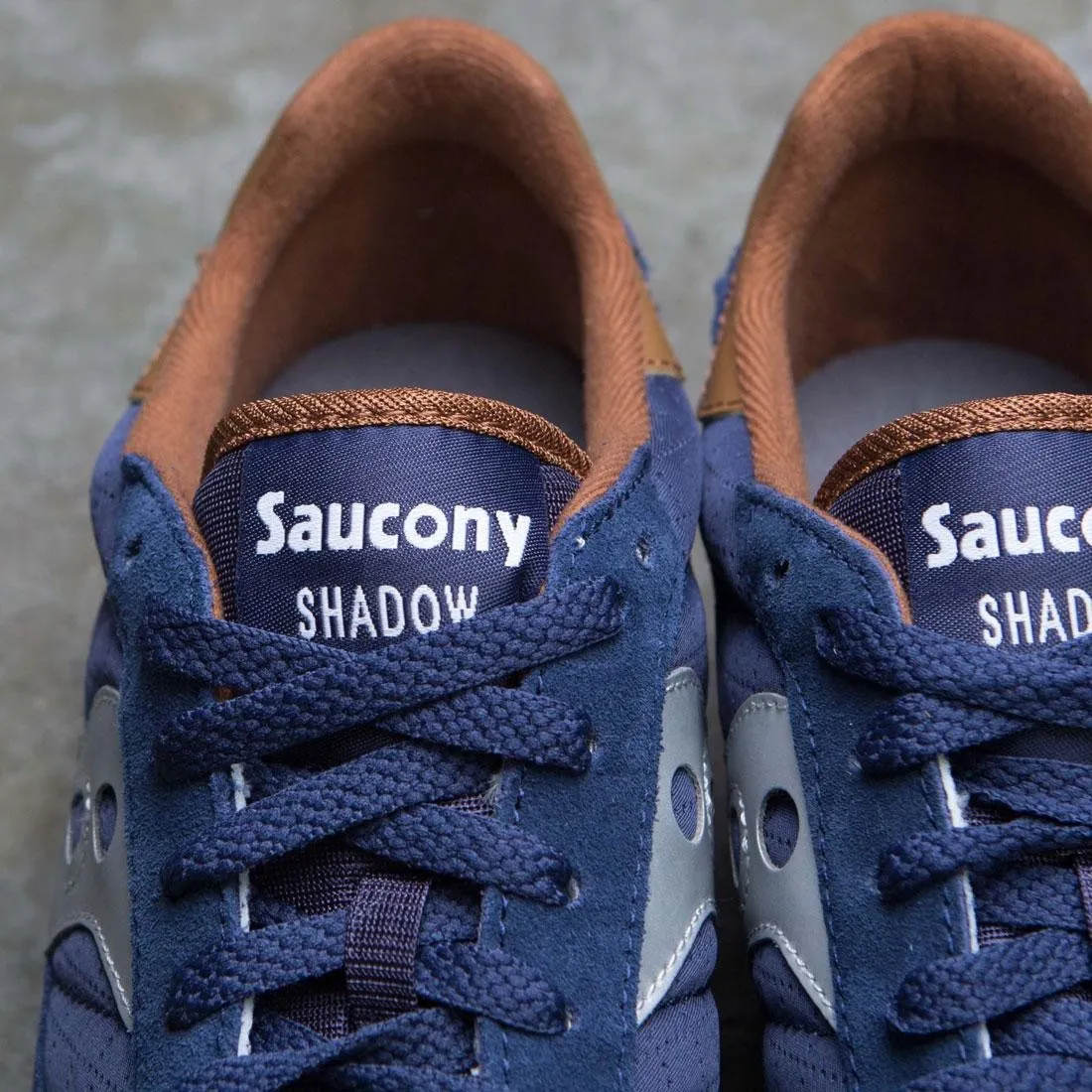 Saucony Men Shadow Original (navy / brown)