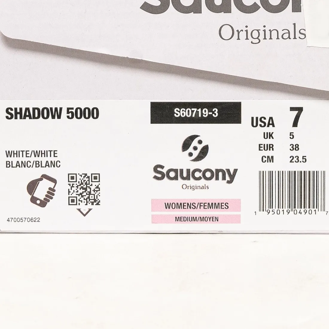 Saucony Women Shadow 5000 (white)