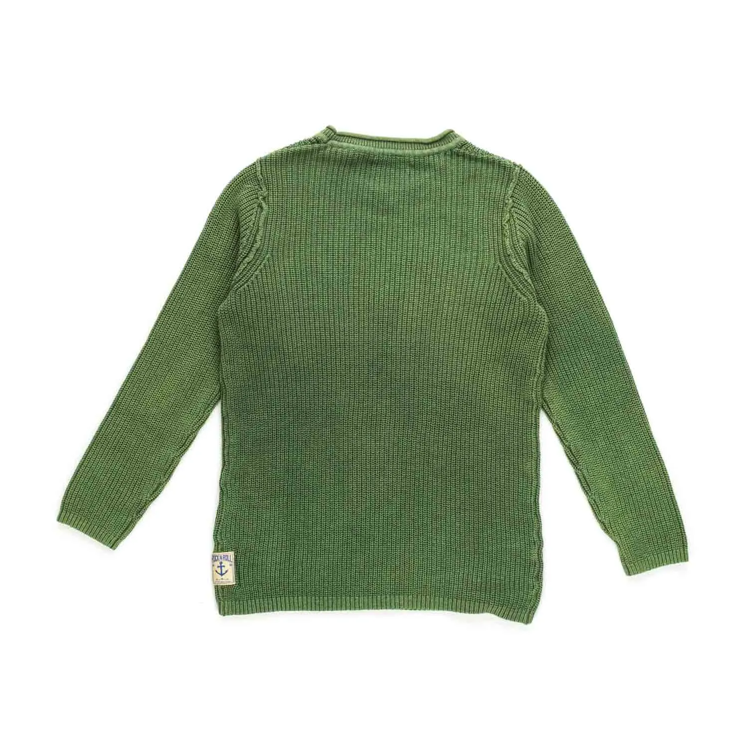 Scotch & Soda Green Pullover For Boys