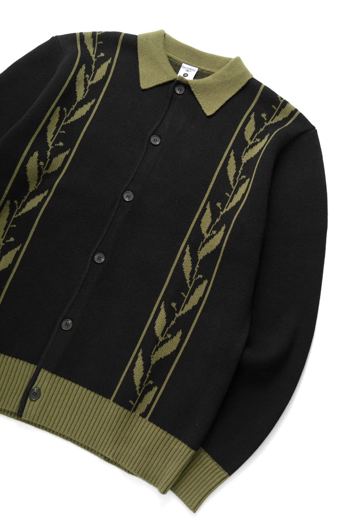 Service Works - Olive Branch Pullover - Black