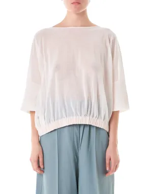 Sheer Draped Pullover (3220-N2)