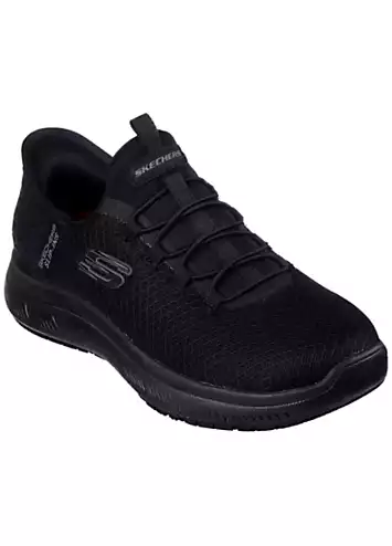 Skechers Ladies Black Summits SR Slip-ins Enslee Trainers | Kaleidoscope