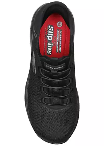 Skechers Ladies Black Summits SR Slip-ins Enslee Trainers | Kaleidoscope