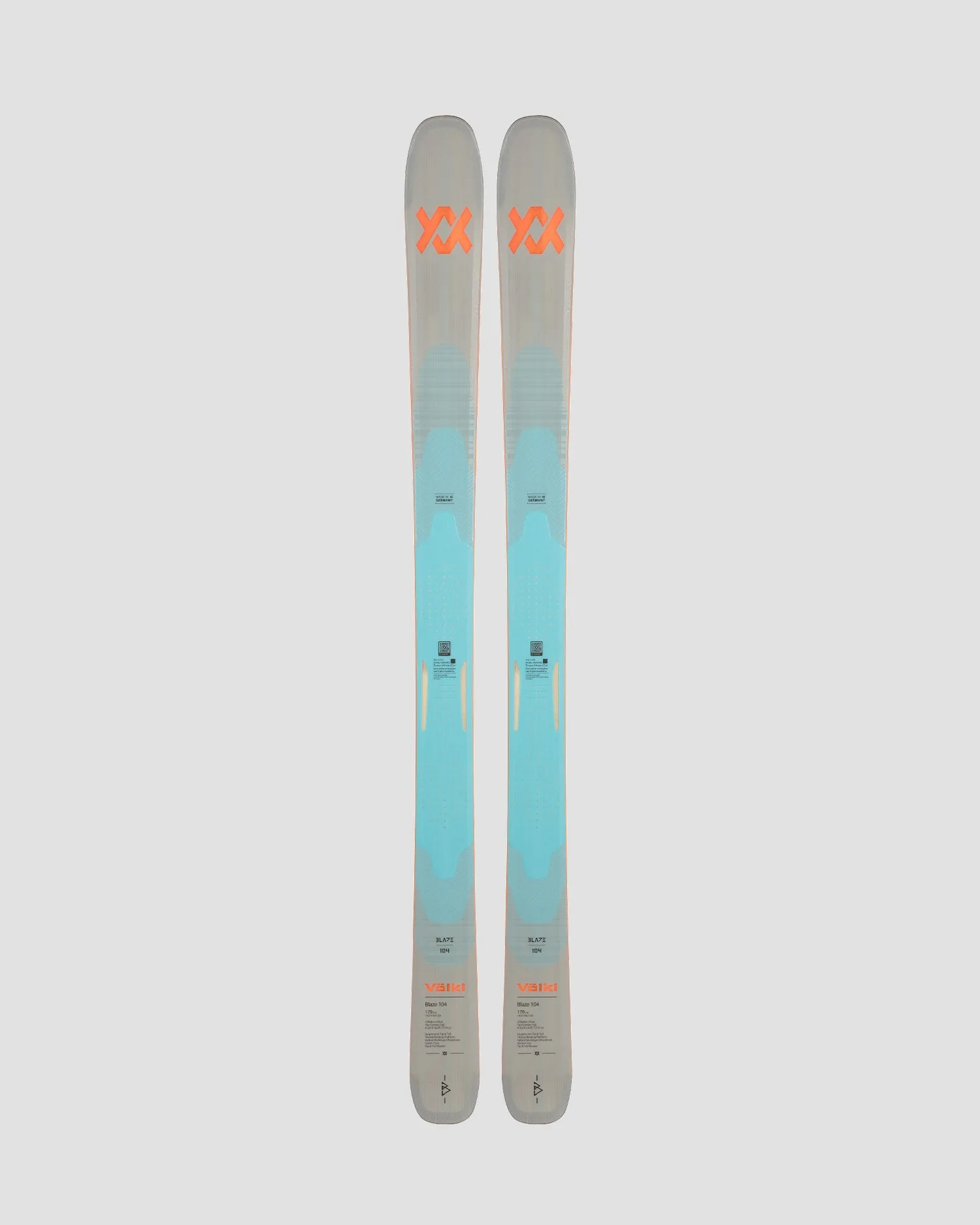 Skis Volkl Blaze 104 FLAT with bindings Marker Duke PT 11 125mm 7450x1.ab v2410132-nd1