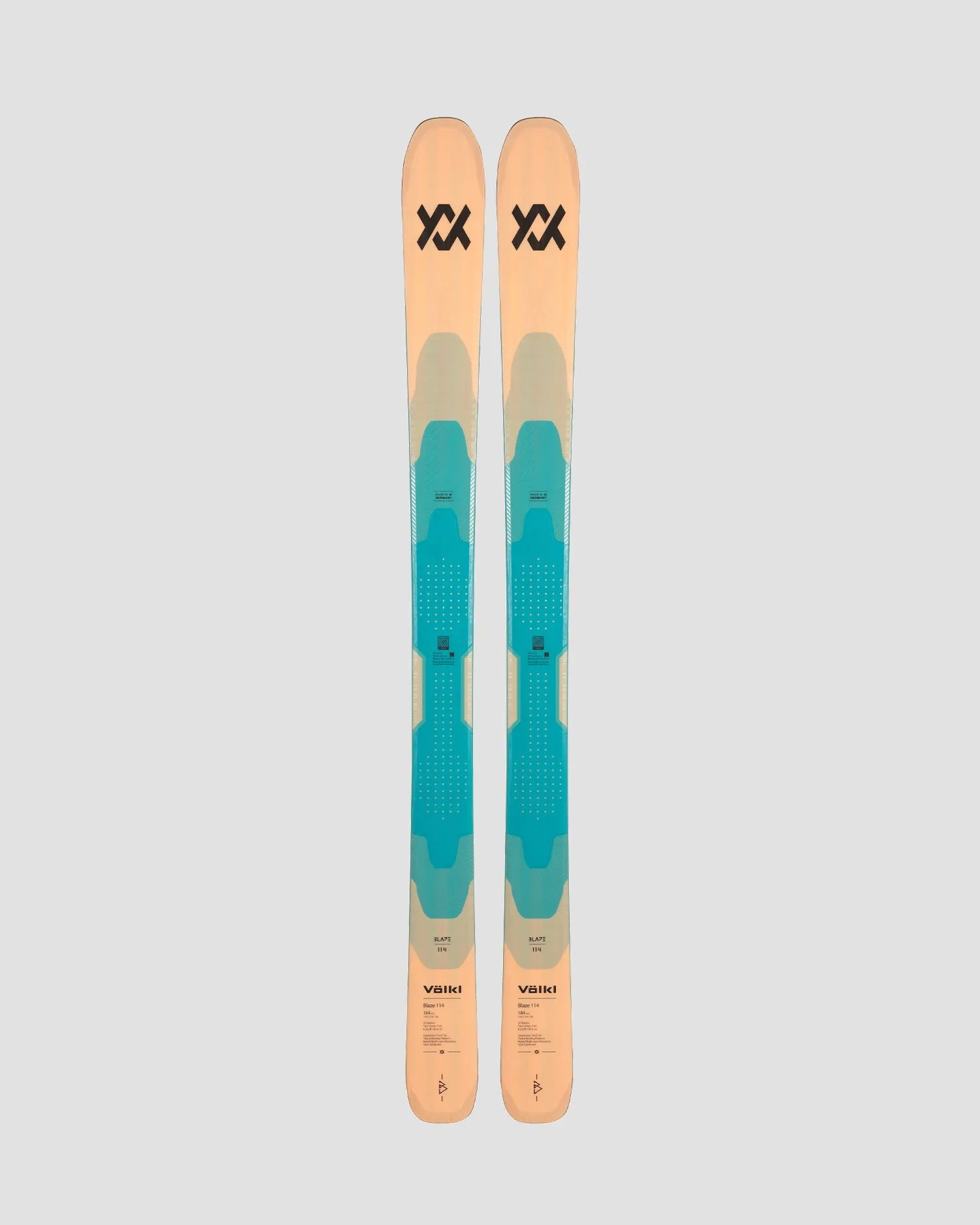 Skis Volkl Blaze 114 FLAT with bindings Marker Duke PT 11 125mm 7450x1.ab v2410131-nd2