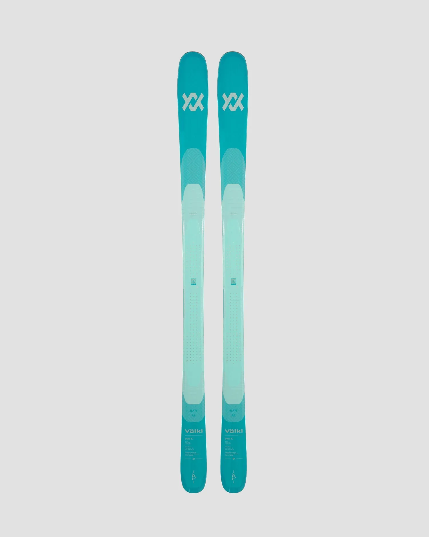 Skis Volkl Blaze 82 FLAT with bindings Marker Squire 11 90mm 7424x1.mr v2410141-nd1