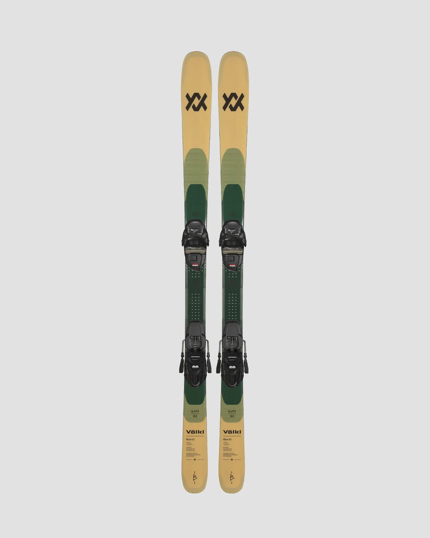 Skis Volkl Blaze 82 with bindings Marker Squire 11 TCX D 90mm 6760v1.ma v2410142-nd1