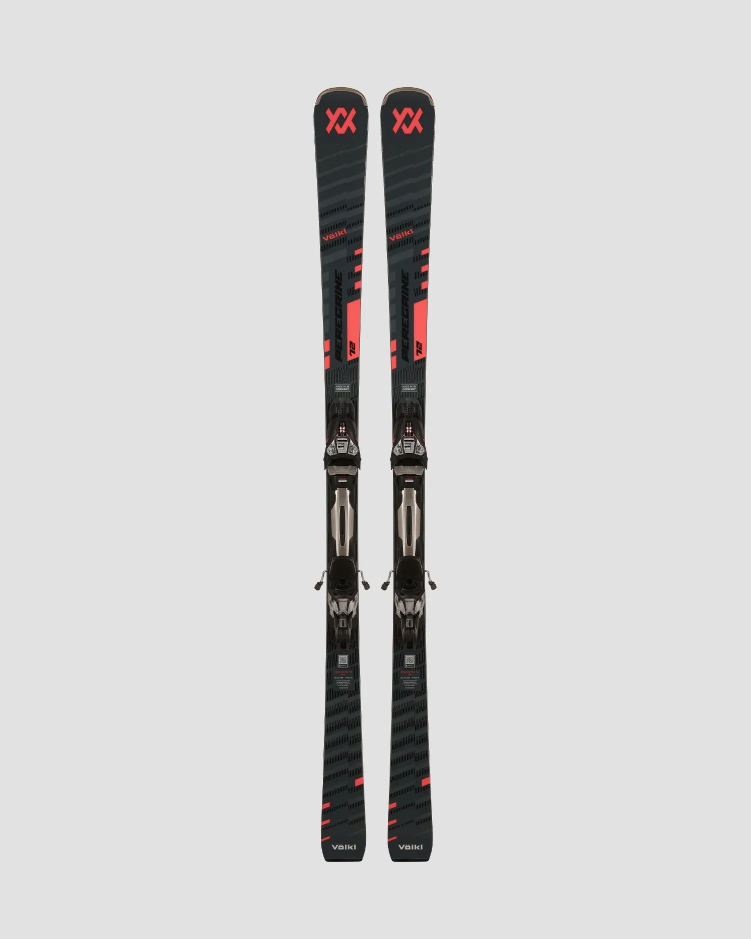 Skis Volkl Peregrine 72  with bindings Marker rMotion3 12 GW 6877w1.vb v2410024-nd