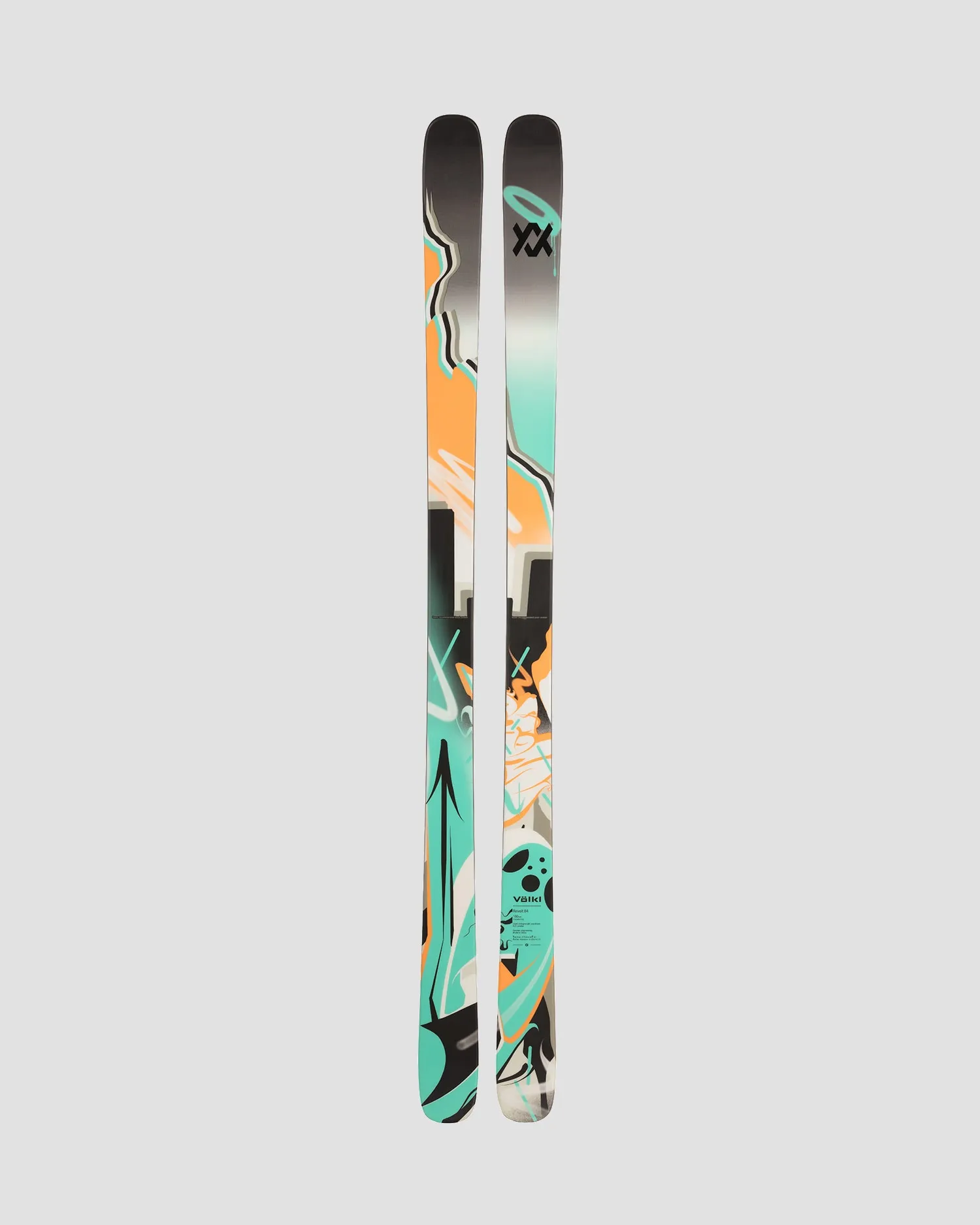 Skis Volkl Revolt 84 FLAT with bindings Marker Jester 16 90mm 7624x1.ja v2410156-nd1