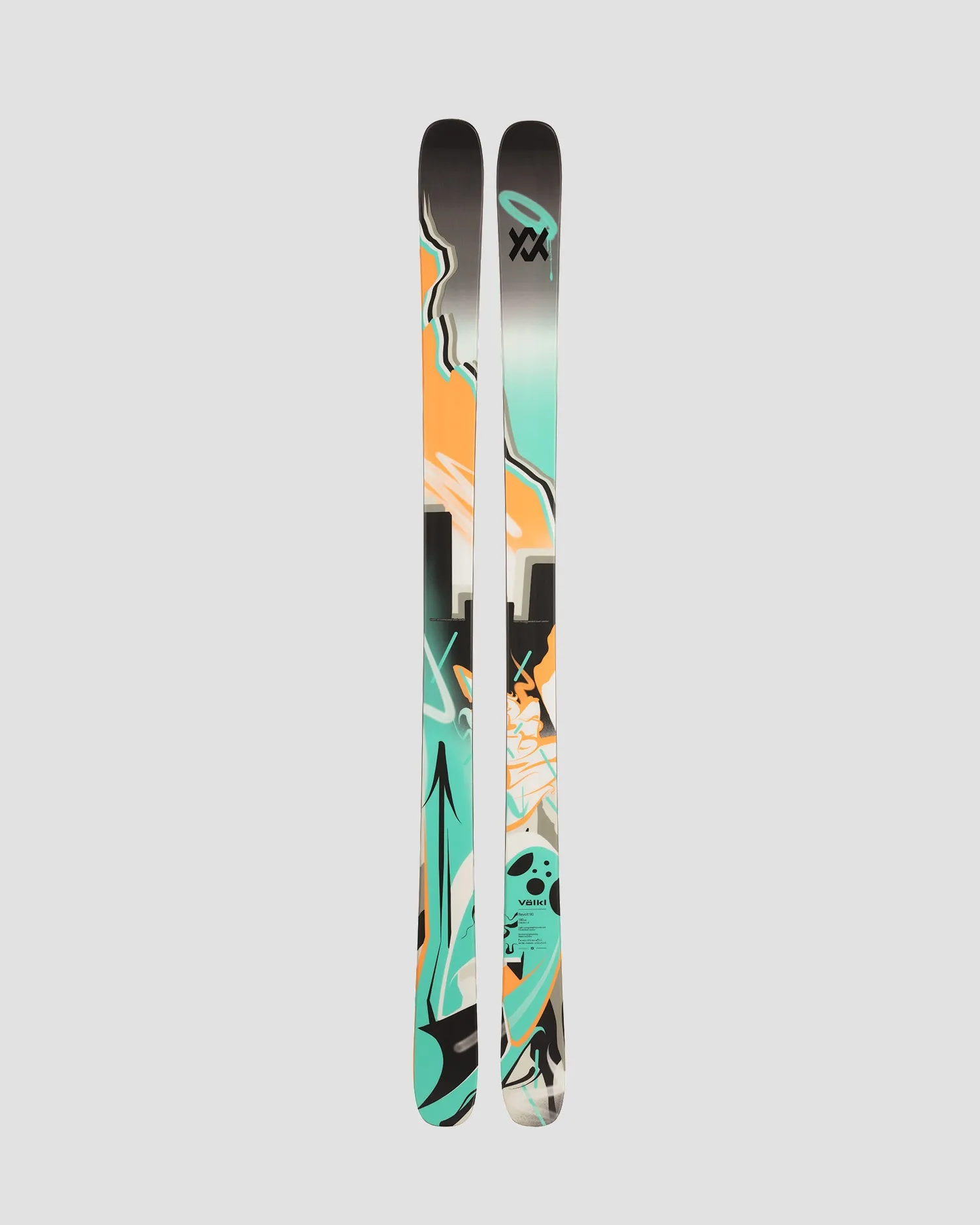 Skis Volkl Revolt 90 FLAT with bindings Marker Jester 16 90mm 7624x1.ja v2410155-nd1