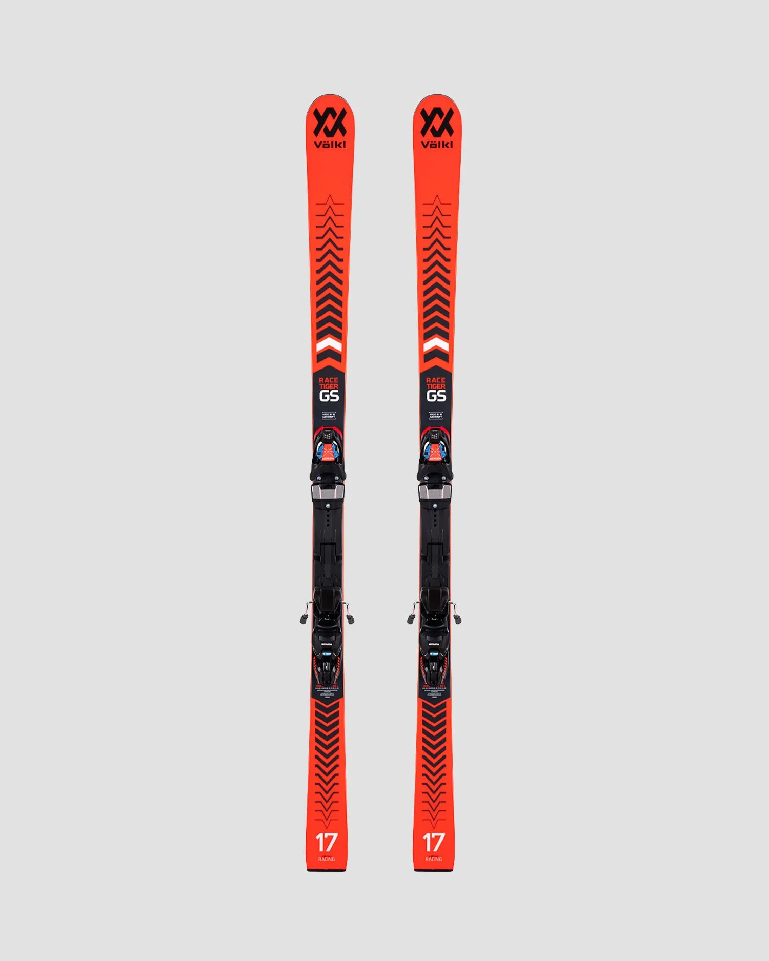 Skis with a plate Volkl Racetiger GS R JR 120842r-nd