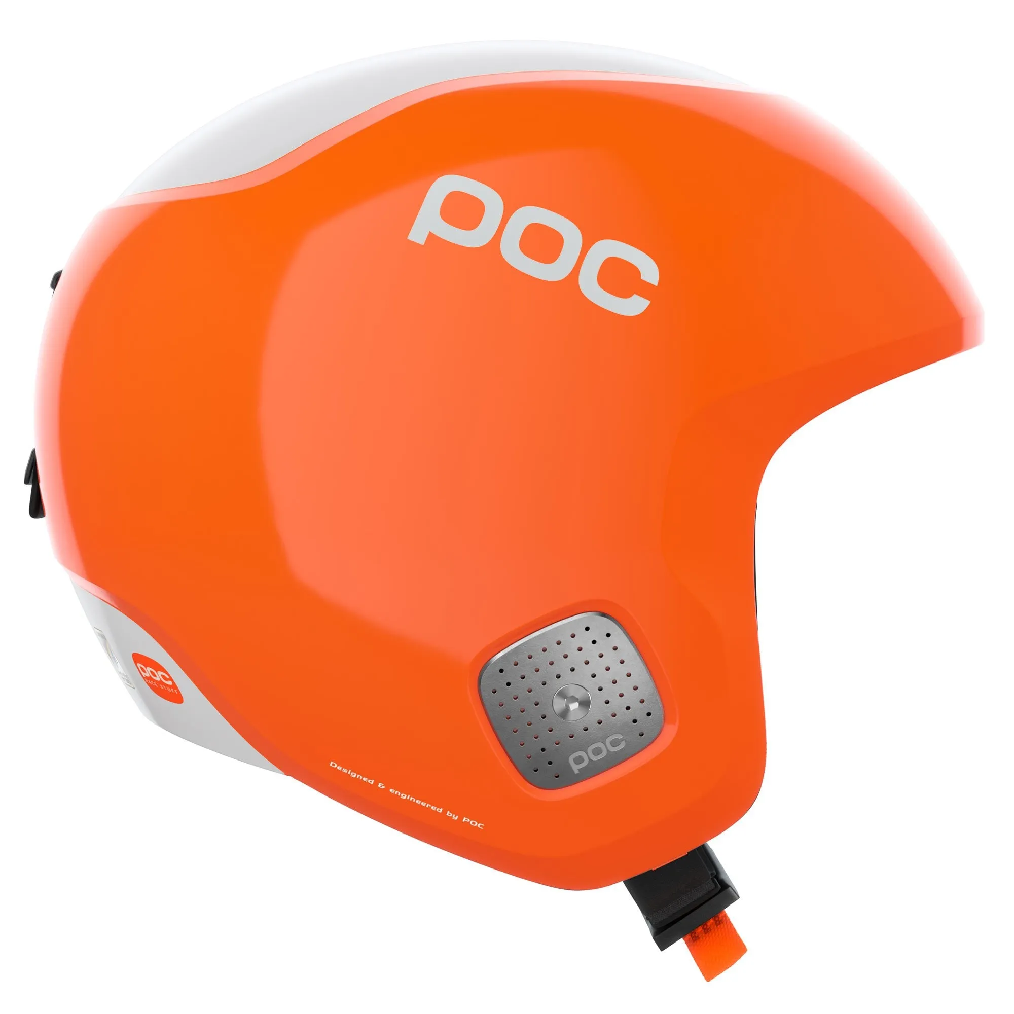 Skull Dura Comp SPIN Ski Helmet - Fluorescent Orange