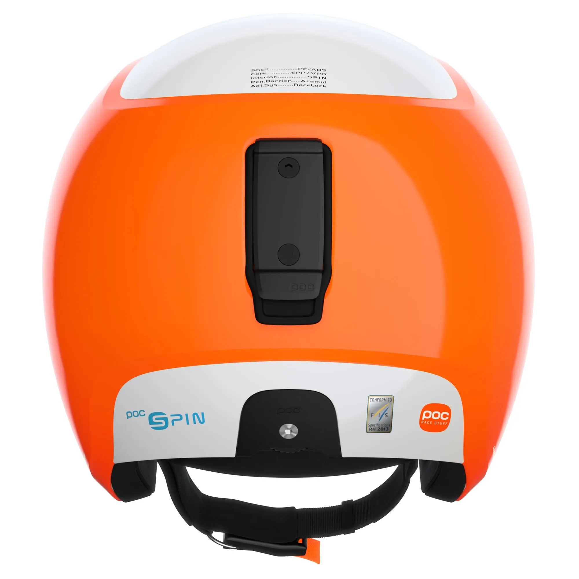 Skull Dura Comp SPIN Ski Helmet - Fluorescent Orange