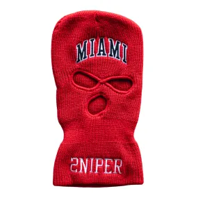 Sniper Gang Heat Ski Mask (Red)