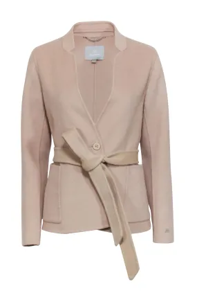 Soia & Kyo - Beige Wool Blend Belted Jacket Sz XS