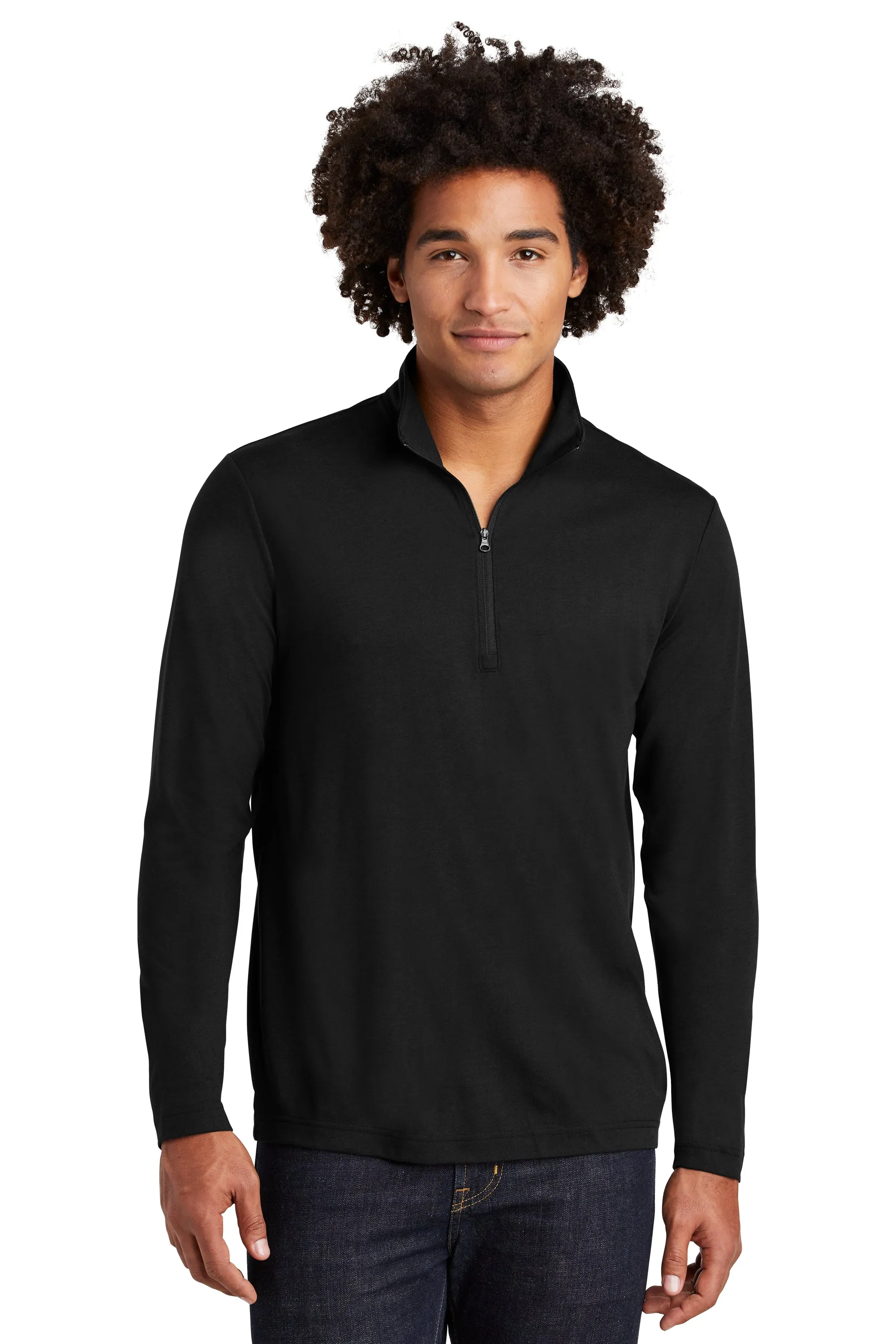 Sport-Tek  PosiCharge  Tri-Blend Wicking 1/4-Zip Pullover