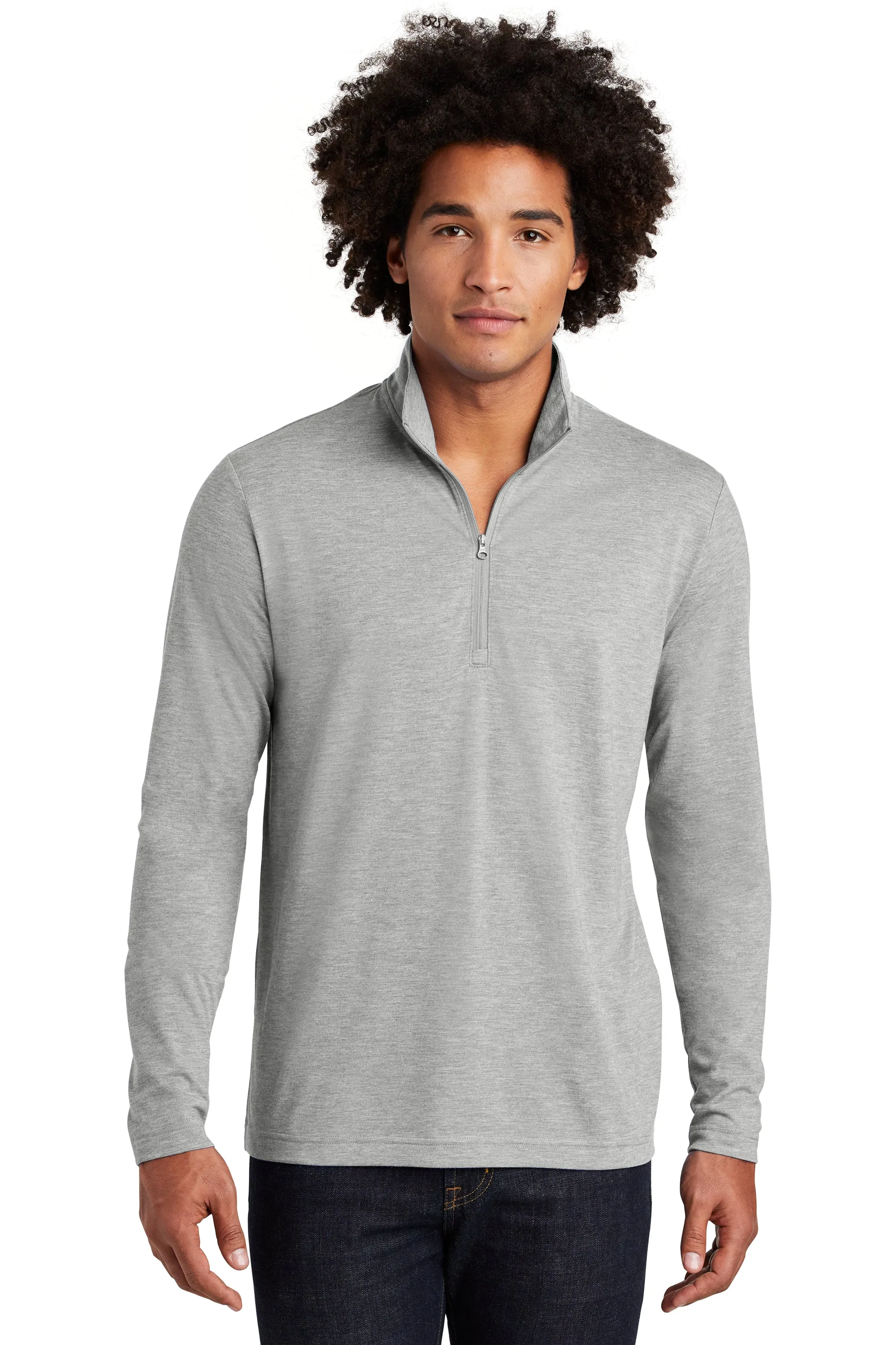 Sport-Tek  PosiCharge  Tri-Blend Wicking 1/4-Zip Pullover