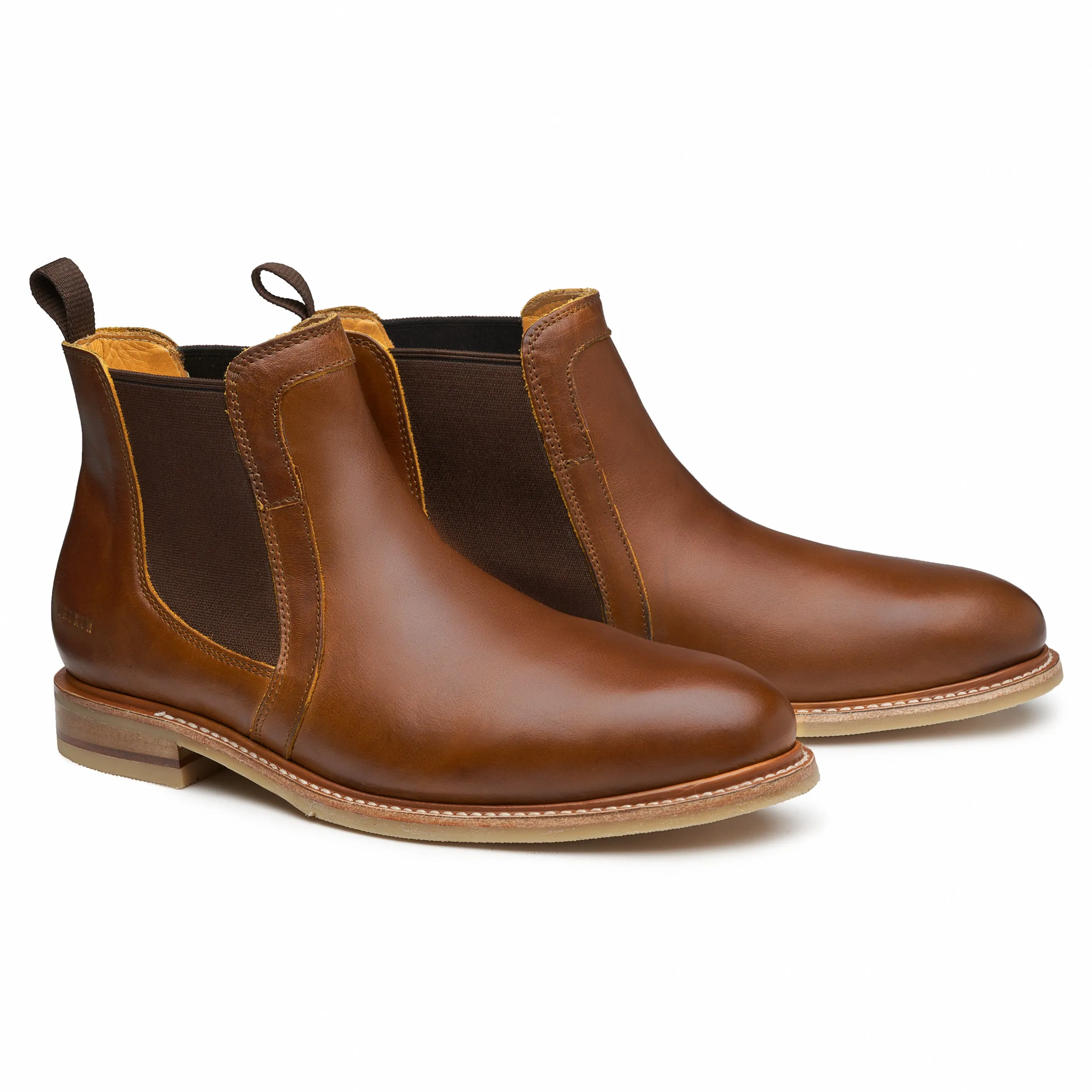 STEEL TOE CHELSEA BOOT WALLACE AMBER