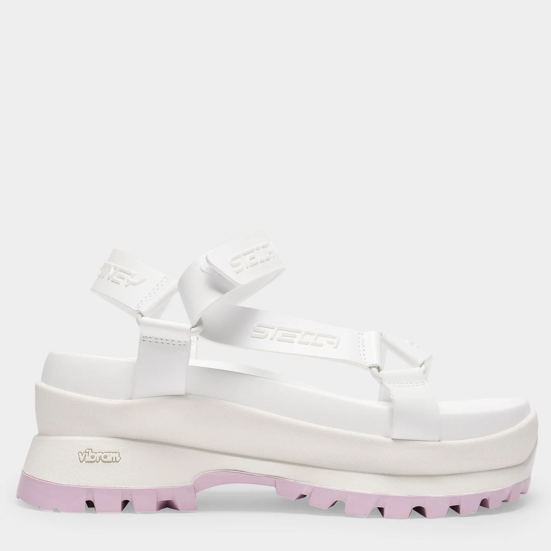 Stella McCartney  Trace Sandals in White Leather