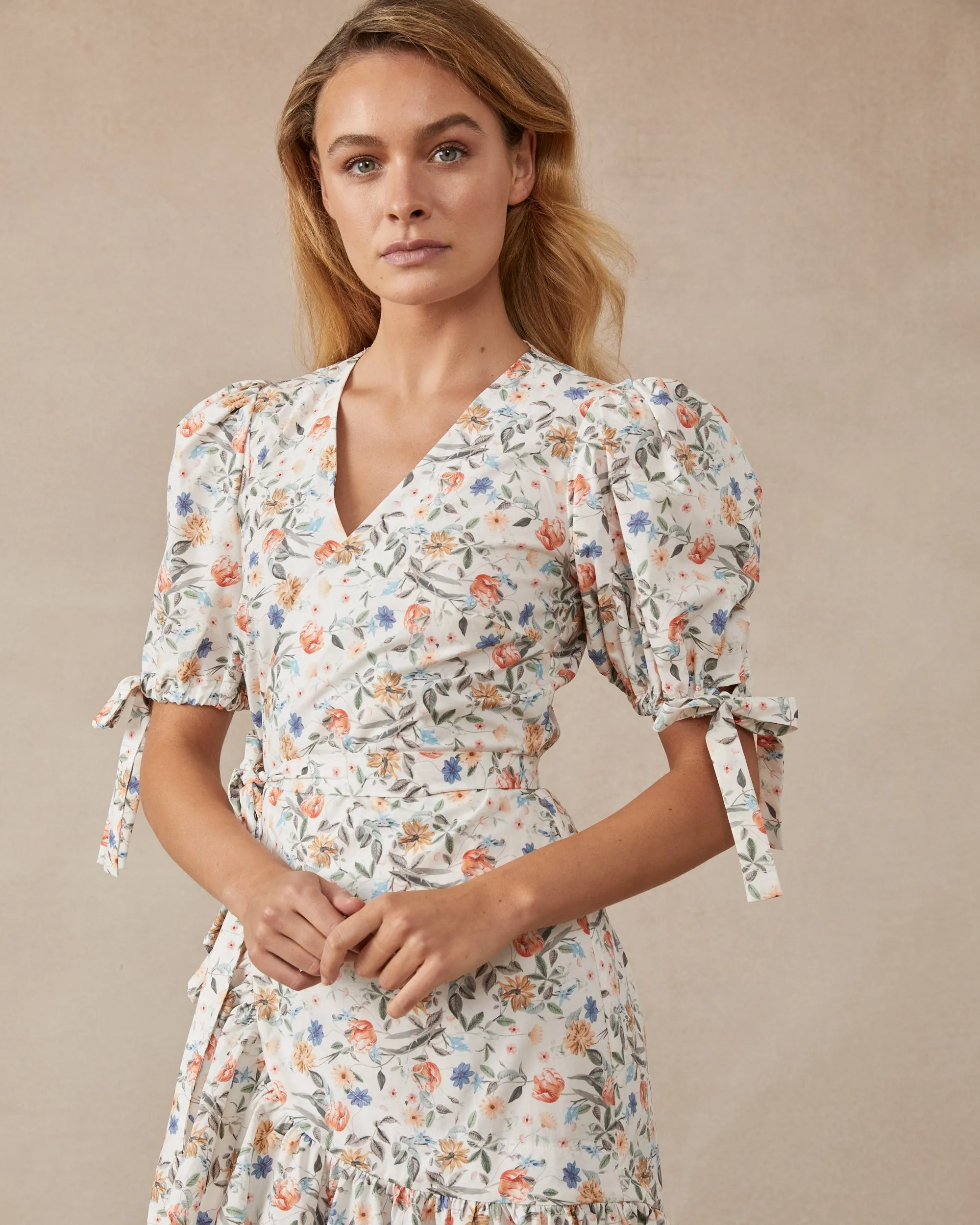 Stevie Wrap Dress Rhapsody Floral