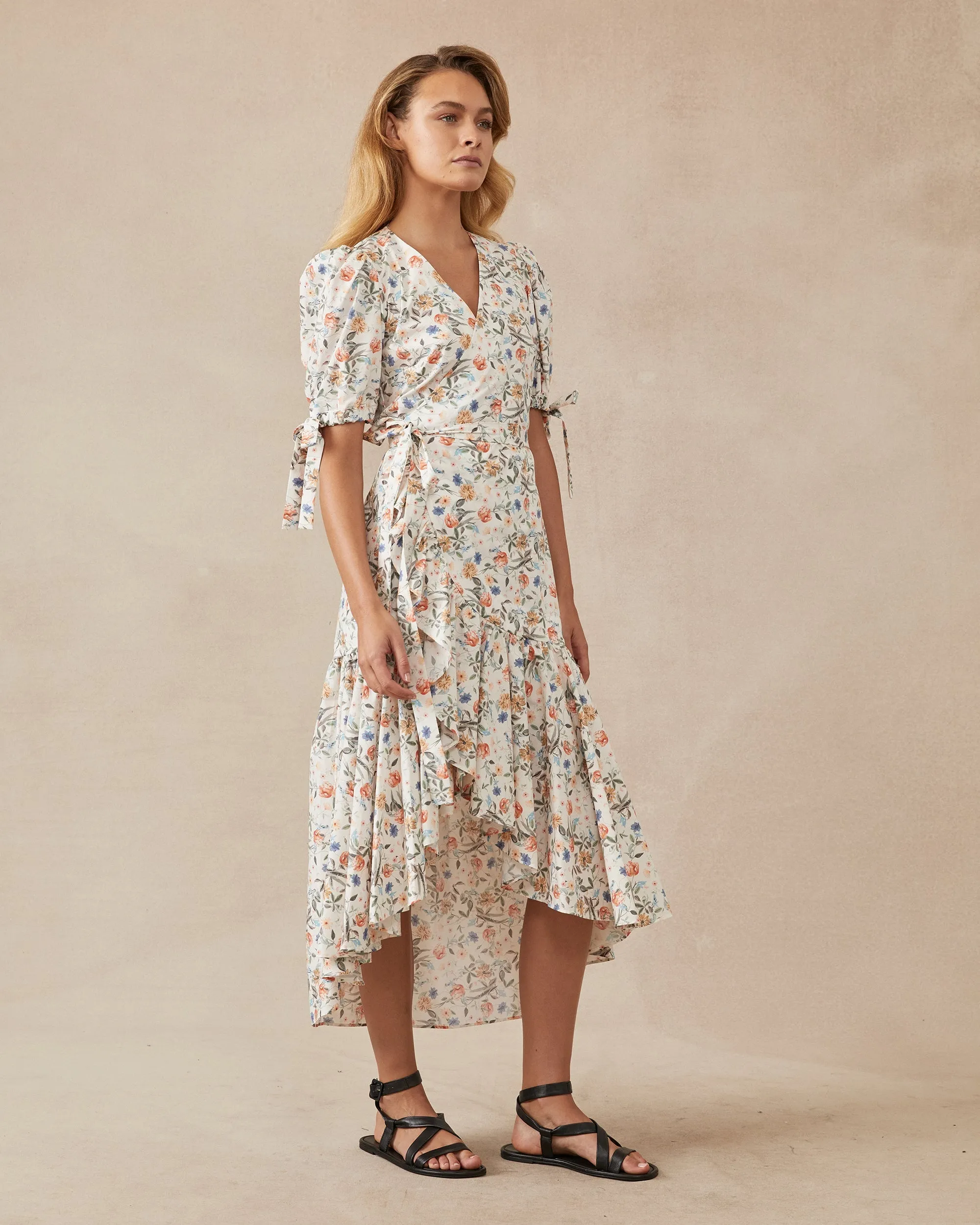 Stevie Wrap Dress Rhapsody Floral