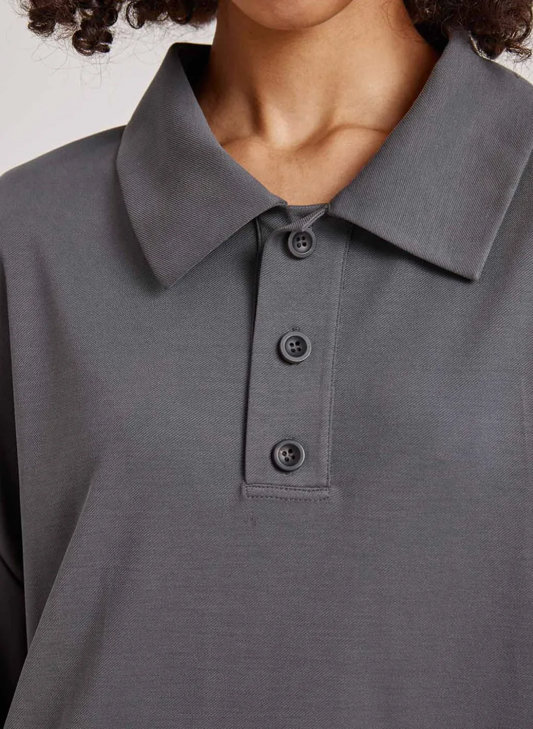 STRETCH-MODAL JERSEY POLO SHIRT