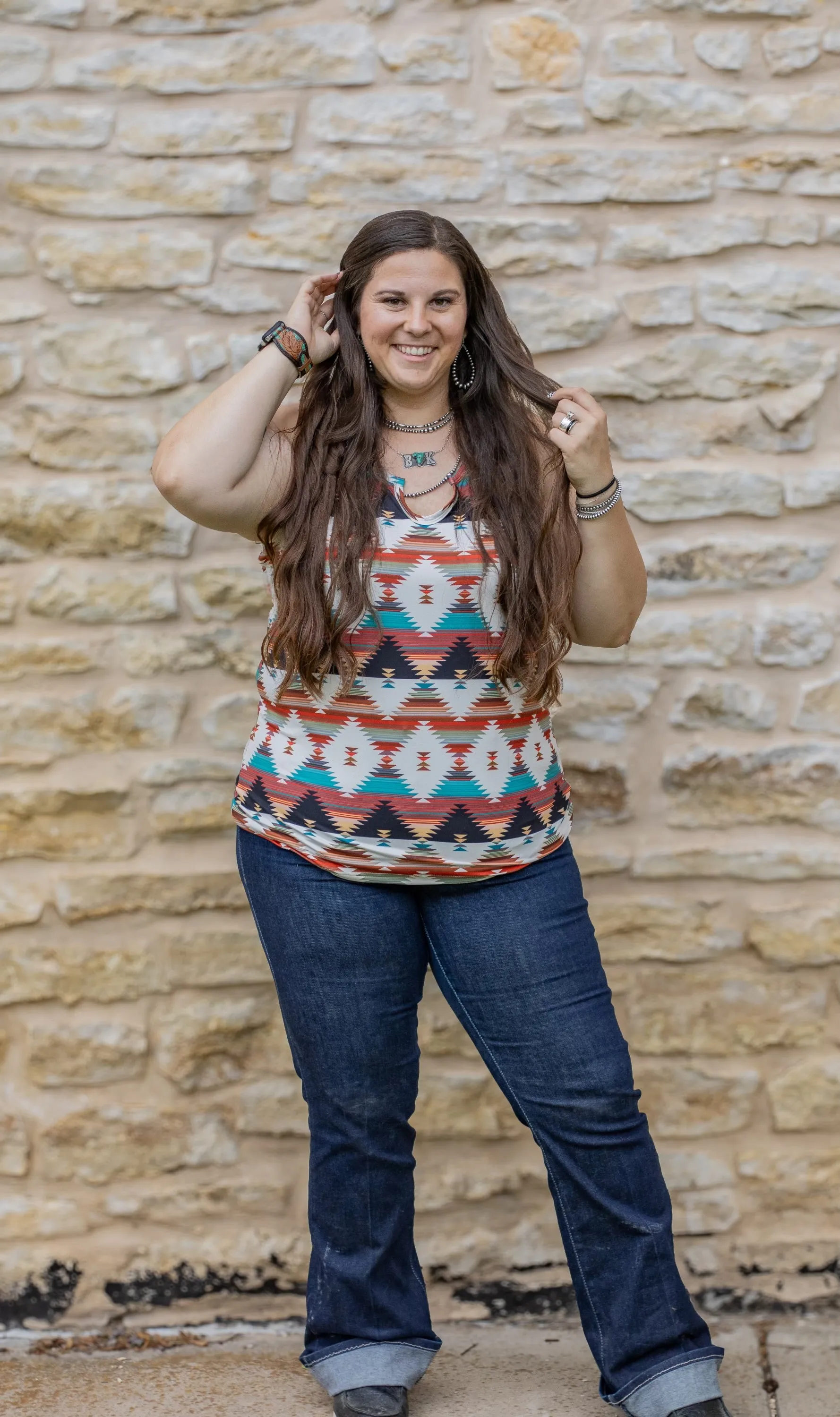 Sundown Creek Tank Top