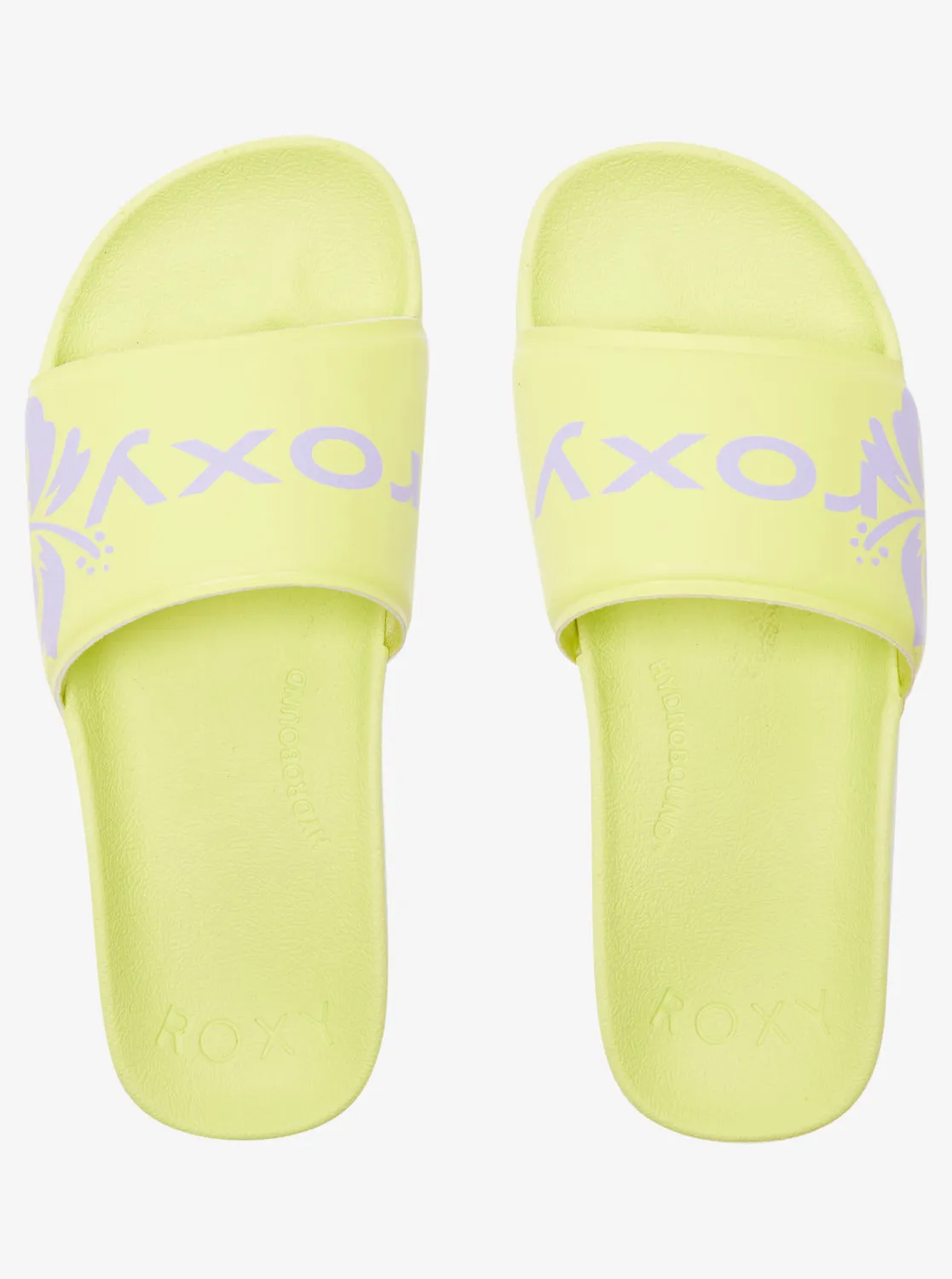 Surf.Kind.Kate. Slippy Sandals - Neon Yellow