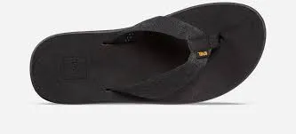 Teva Mens Voya Flip Sandals - Brick Black