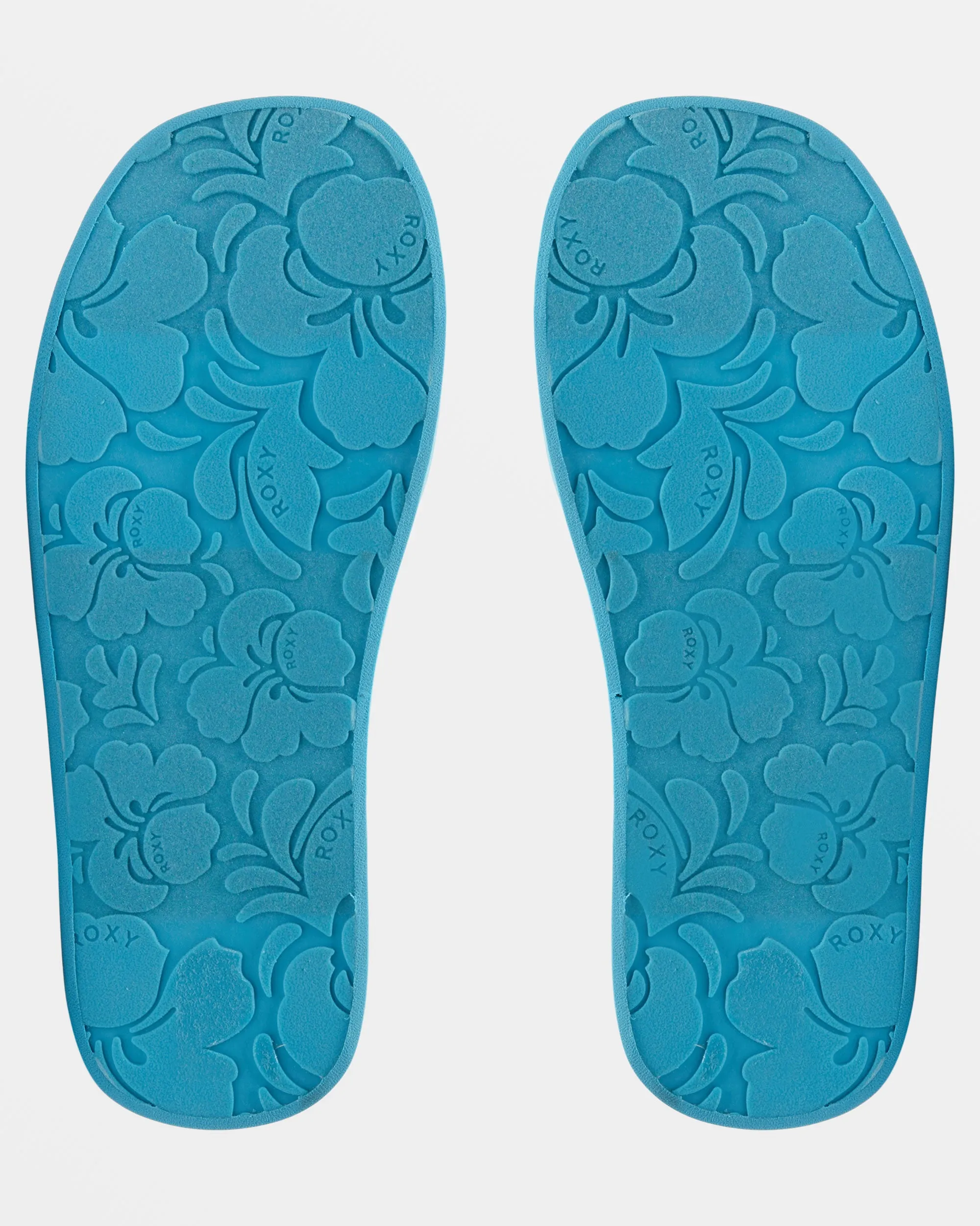 Totally Tubular Slide Sandals - Aqua