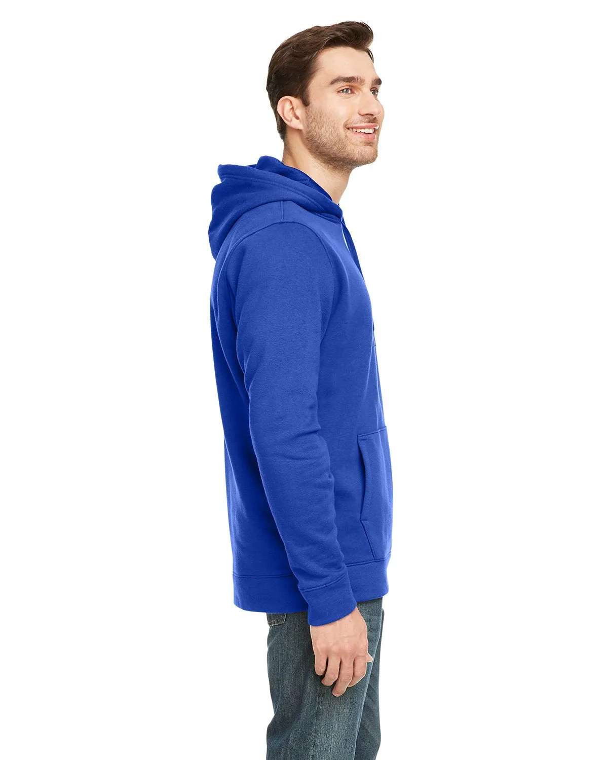 Under Armour Men's Hustle Pullover Hooded Sweatshirt 1300123 ROYAL/ WHT 400