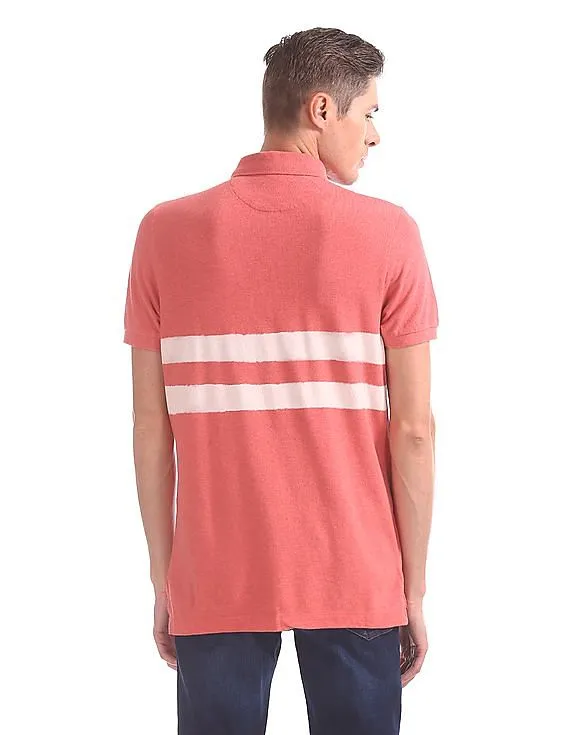 U.S. Polo Assn. Denim Co. Regular Fit Stripe Chest Polo Shirt