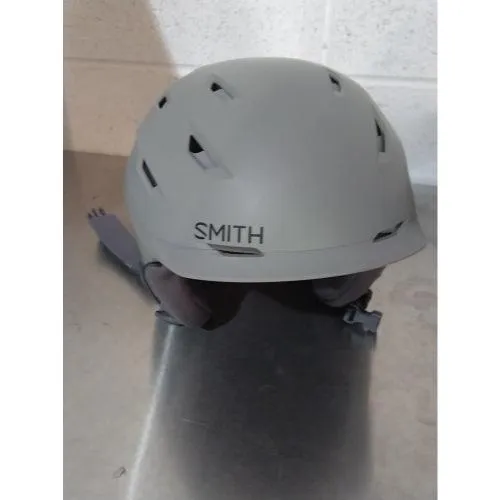 Used Smith Optics Level Snow Helmet (Matte Cloudgrey, Large 59-63cm)