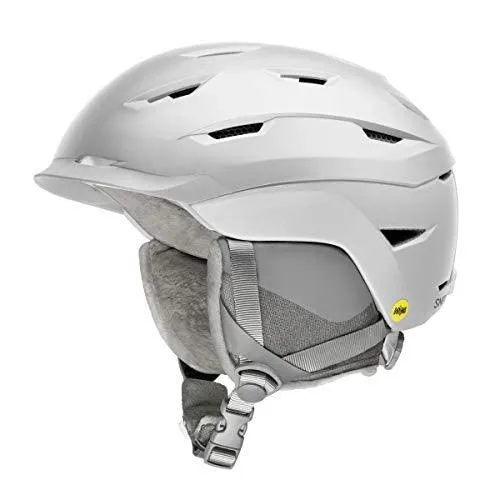 Used Smith Women's Liberty MIPS Snow Helmet Matte Satin White L