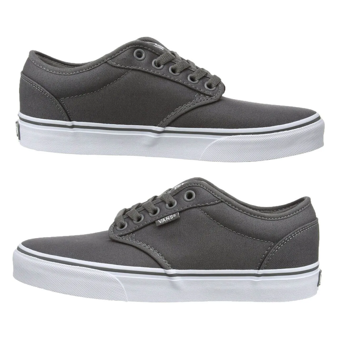 VANS Atwood Canvas Trainers Pewter Grey