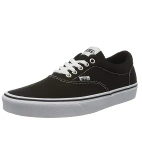 VANS Doheny Canvas Casual Trainers Black White