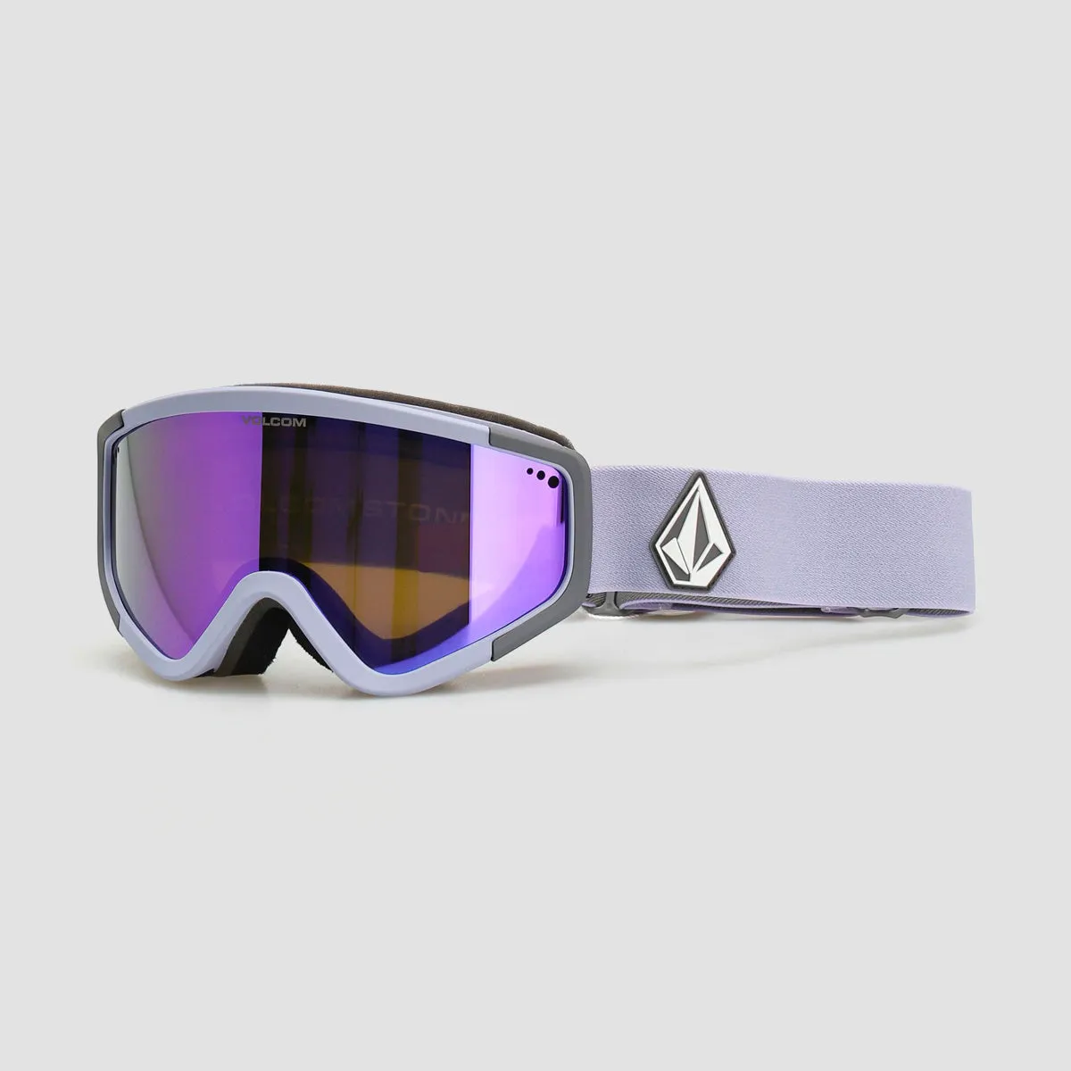 Volcom Attunga Snow Goggles Lilac/Storm/Purple Chrome + Bonus Lens Yellow