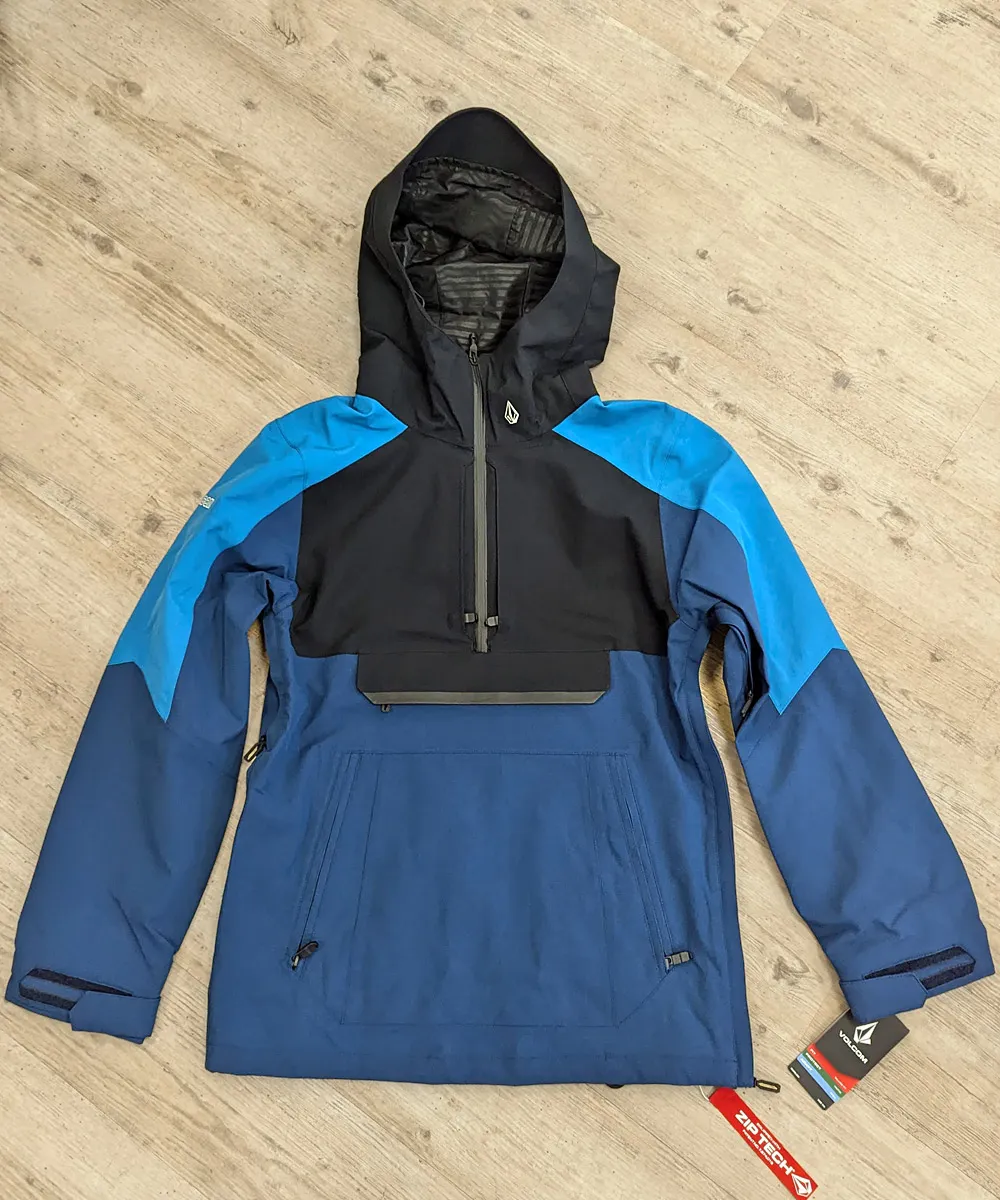 Volcom Brighton Pullover 24/25 Snow Jacket – Navy