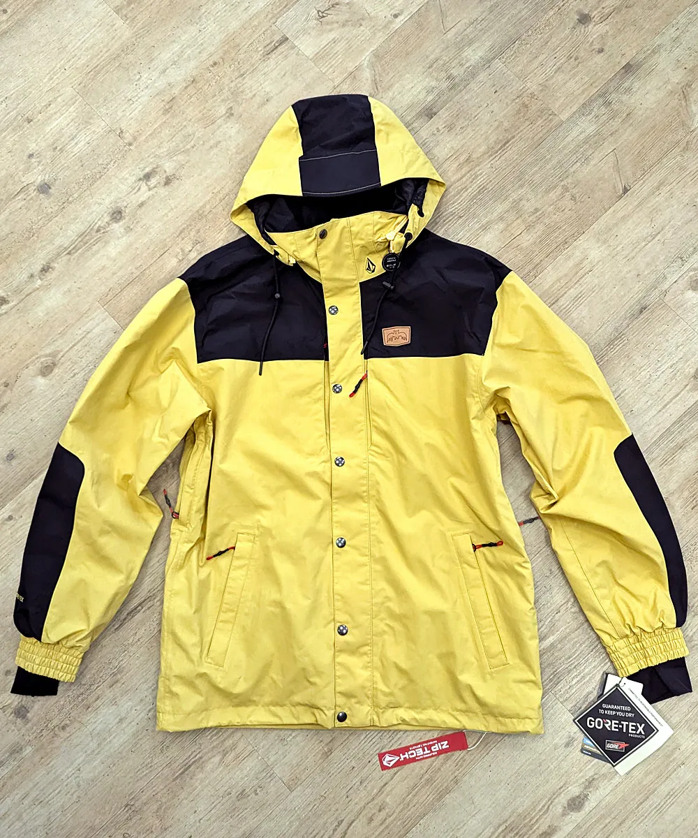 Volcom Longo Gore-Tex 24/25 Snow Jacket – Dark Yellow